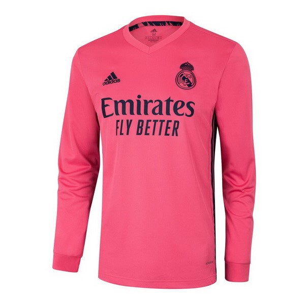 Thailand Trikot Real Madrid Auswarts ML 2020-21 Pink Fussballtrikots Günstig